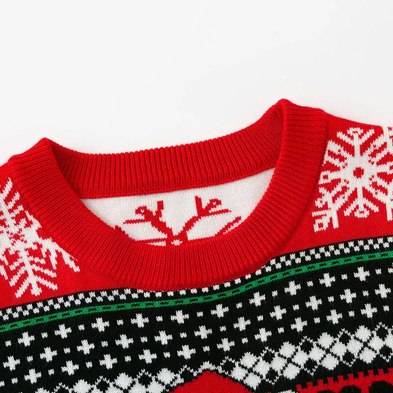 Kids Dinosaur Christmas Jumper