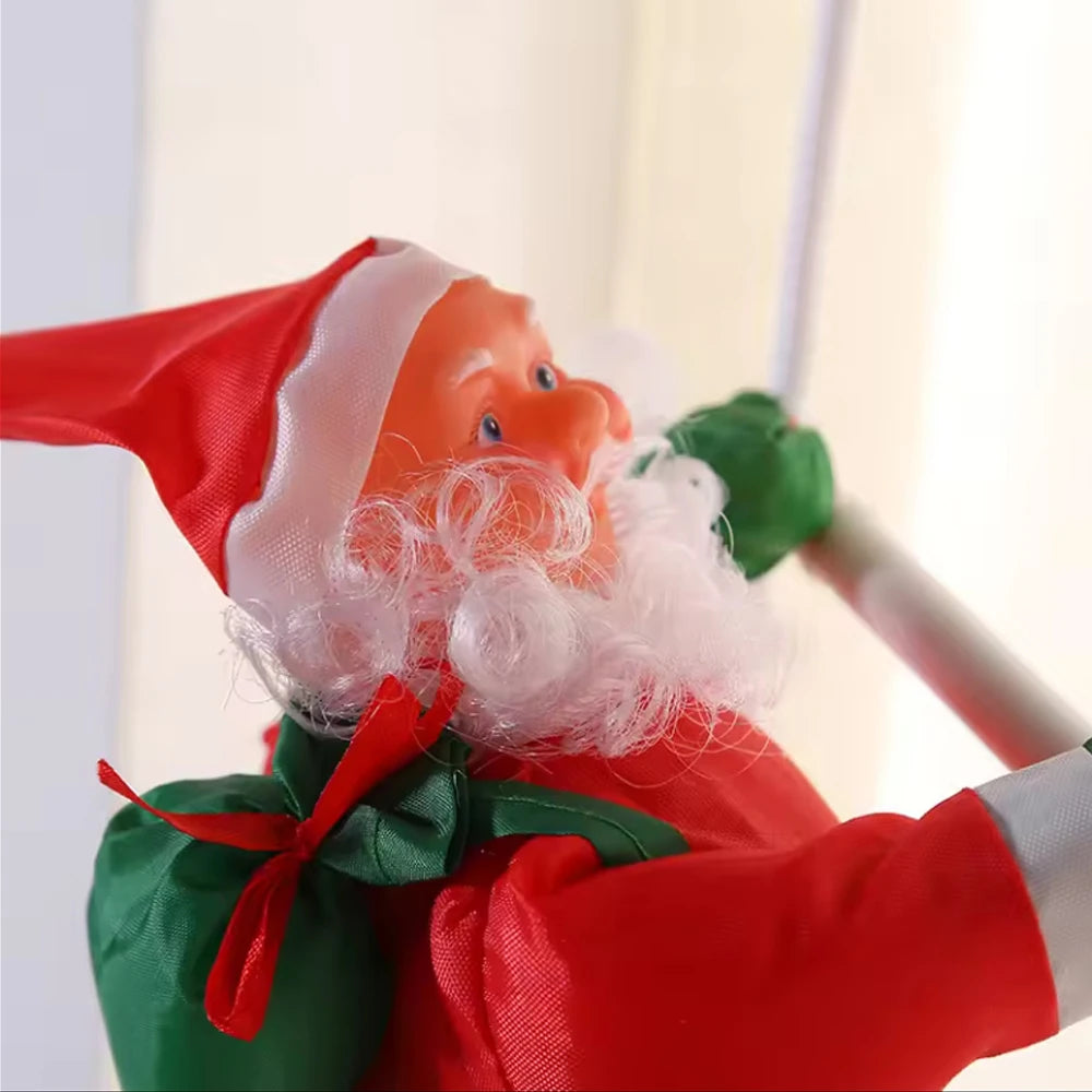 Climbing Hanging Santa Ladder Decoration