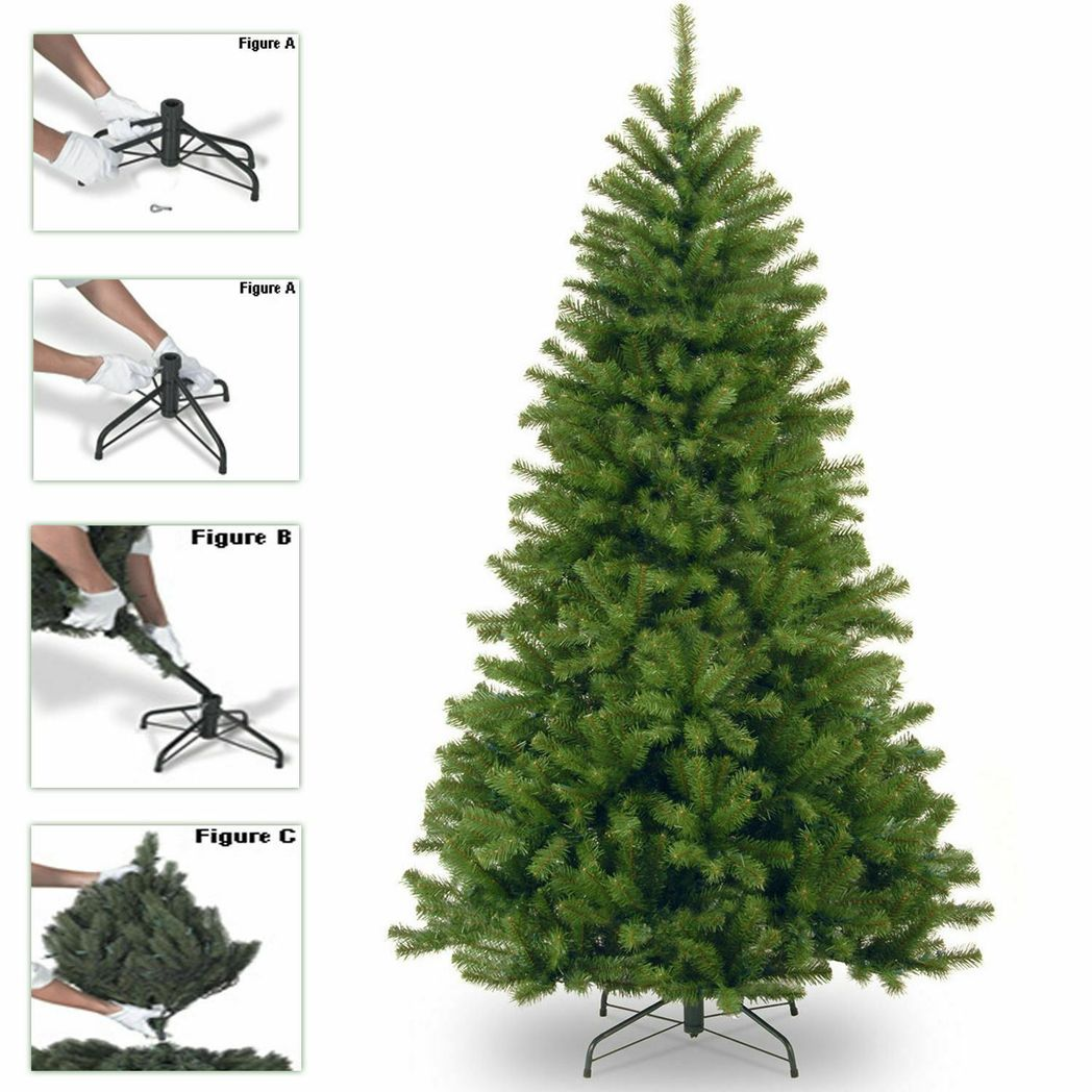 8ft Artificial Christmas Tree Assembly - Christmas Tree With Stand