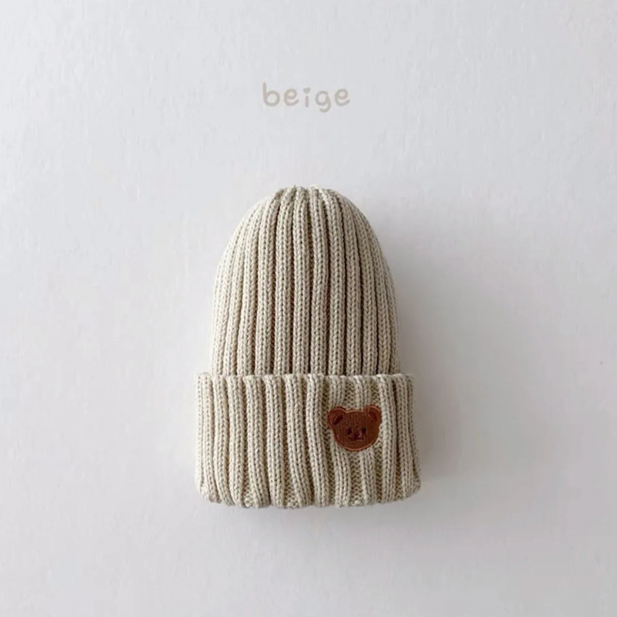 Kids Bear Beanie Hat