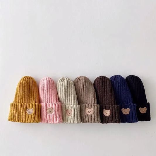 Kids Bear Beanie Hat